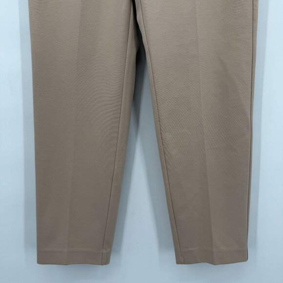 Liverpool Los Angeles Kelsey Straight Trouser Tan Stretch Work Pants Women’s 12 - Picture 3 of 14